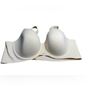 Cacique Modern Luxe LL Balconette Cream Bra Size 54D